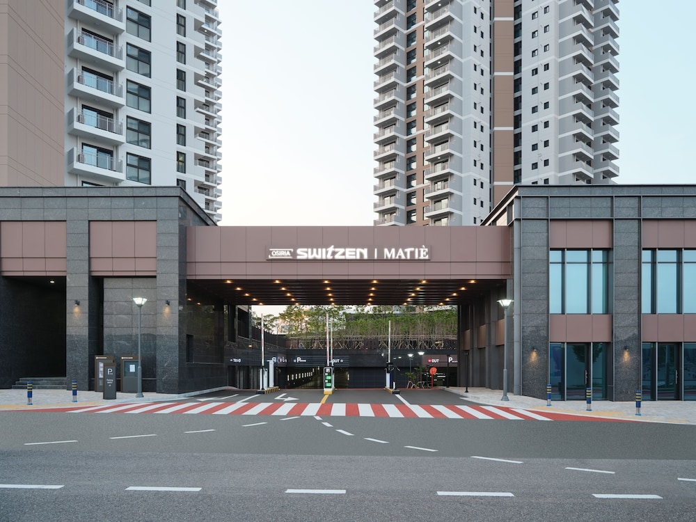 숙박 시설 입구