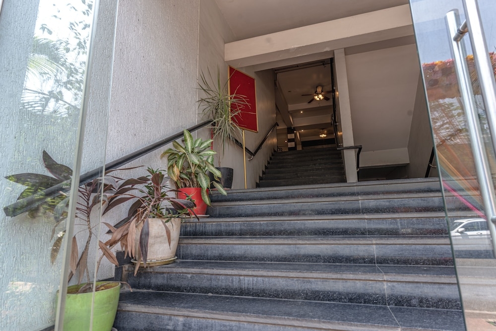 숙박 시설 입구