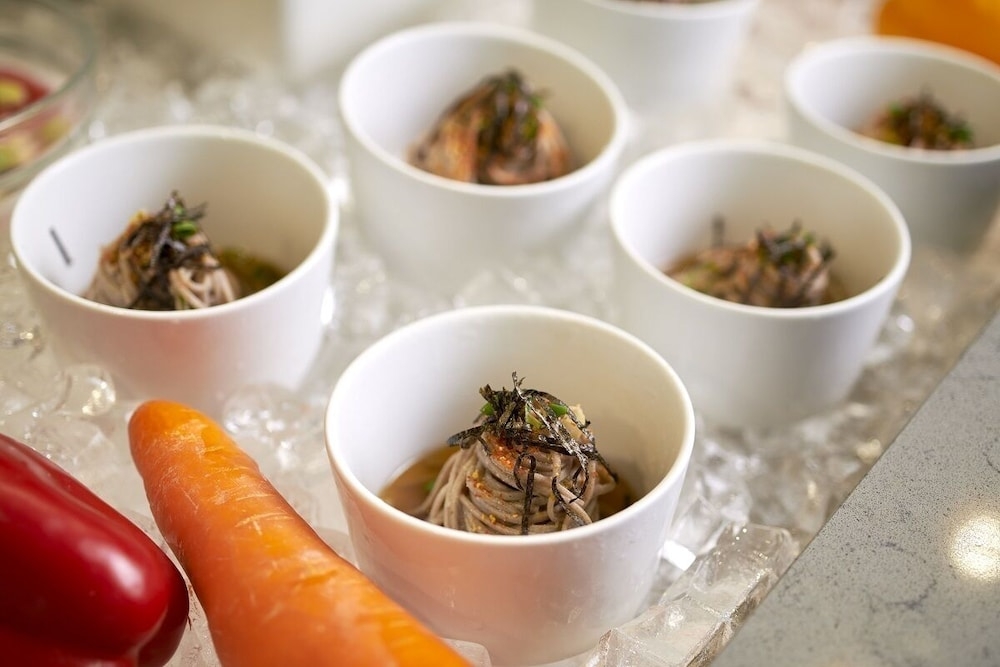 뷔페 아침 식사