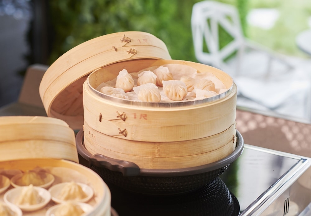 뷔페 아침 식사