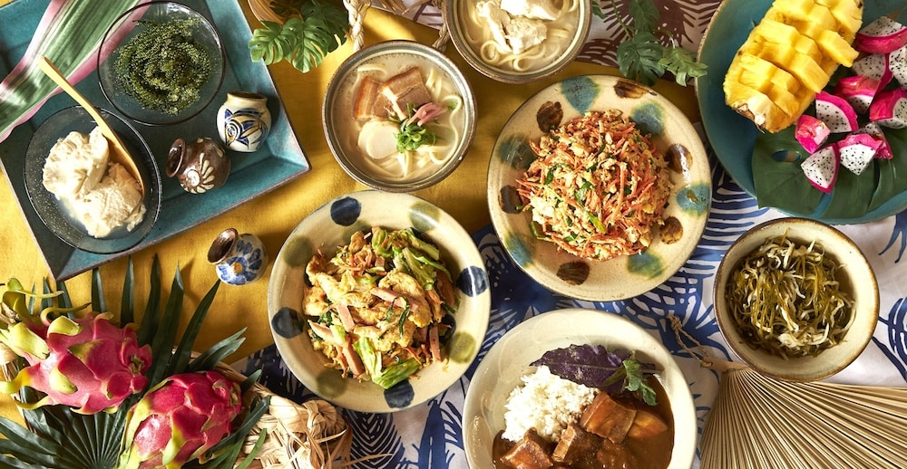 뷔페 아침 식사