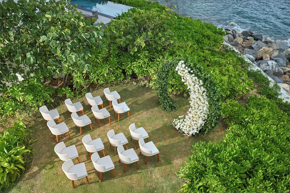 야외 결혼식 공간