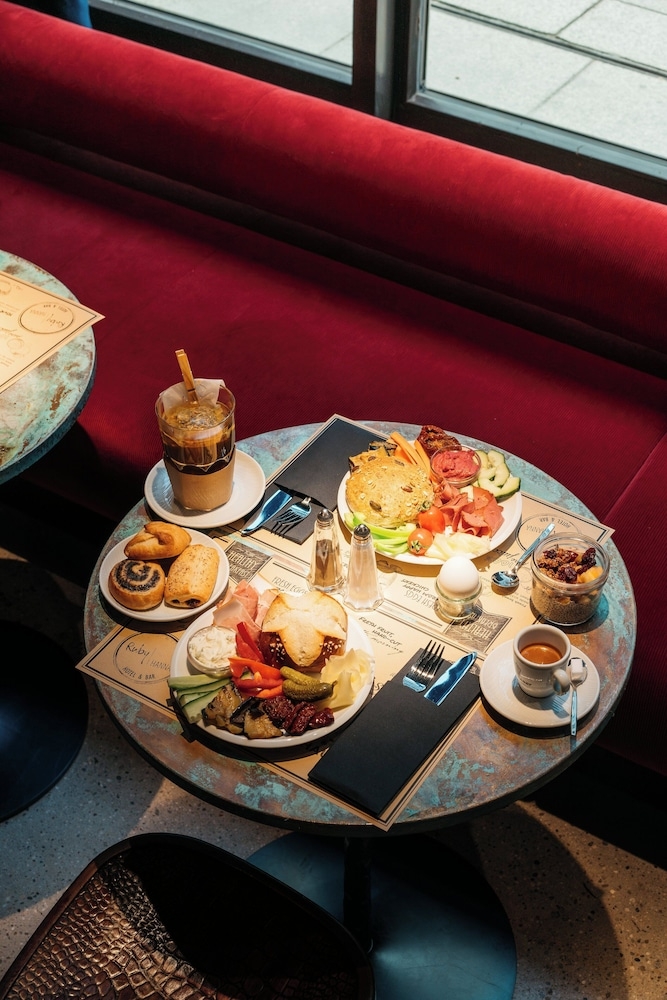 뷔페 아침 식사