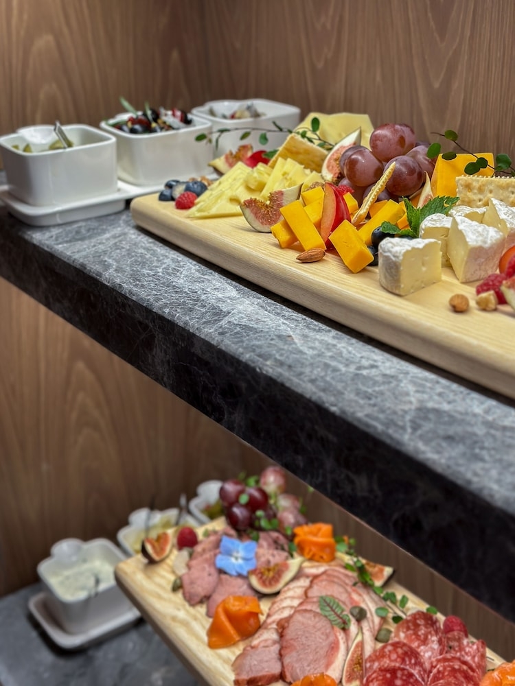 뷔페 아침 식사