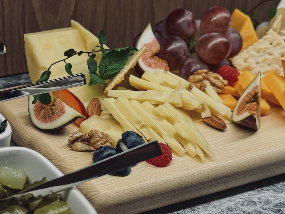 뷔페 아침 식사