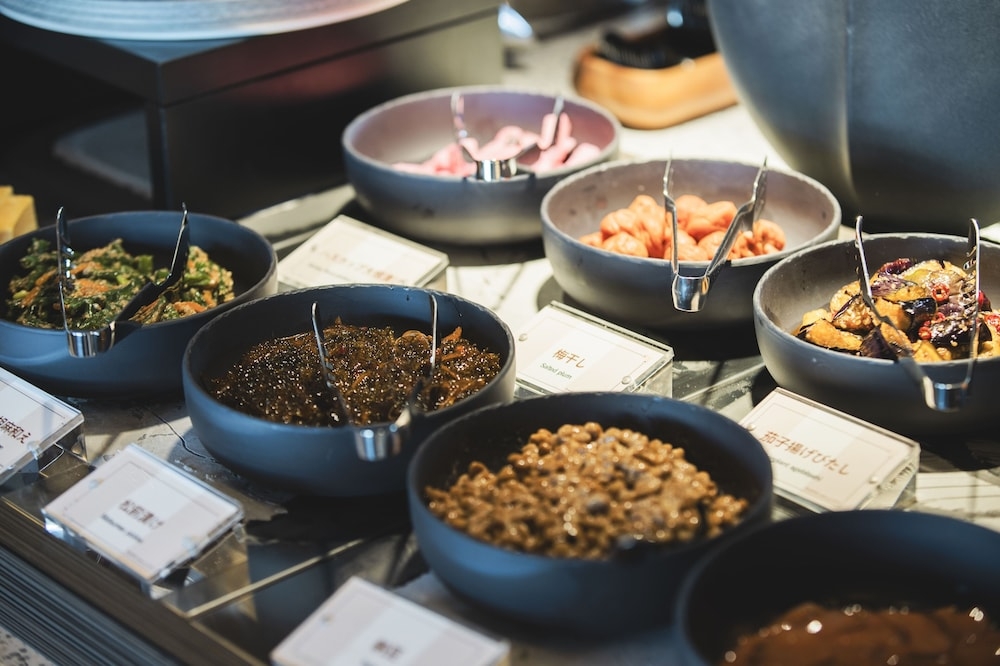 뷔페 아침 식사