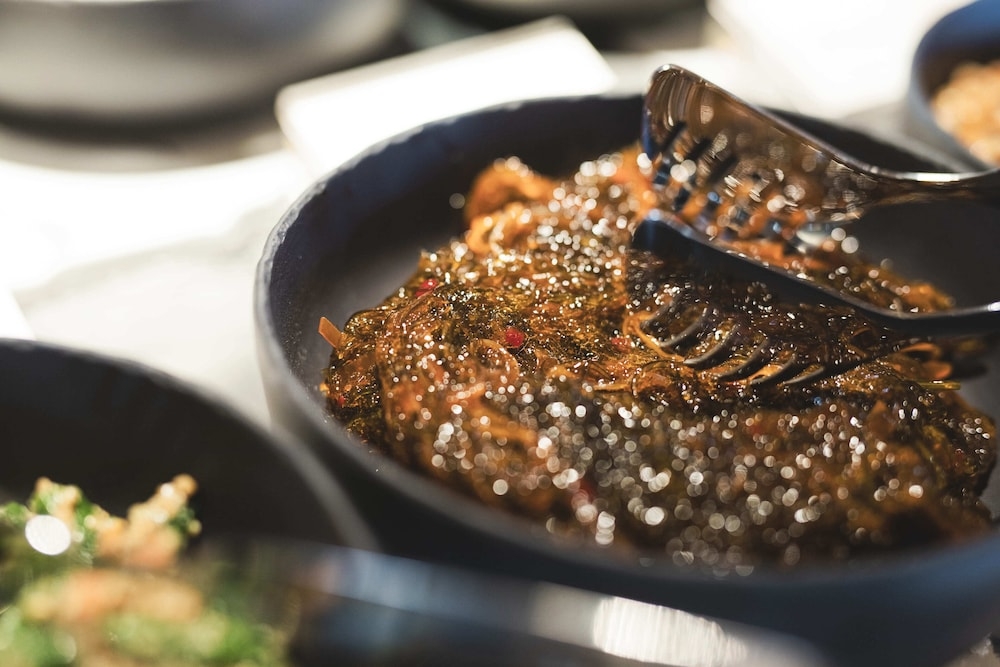 뷔페 아침 식사