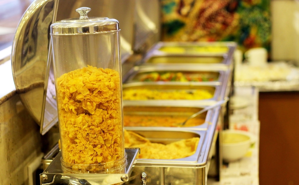 뷔페 아침 식사