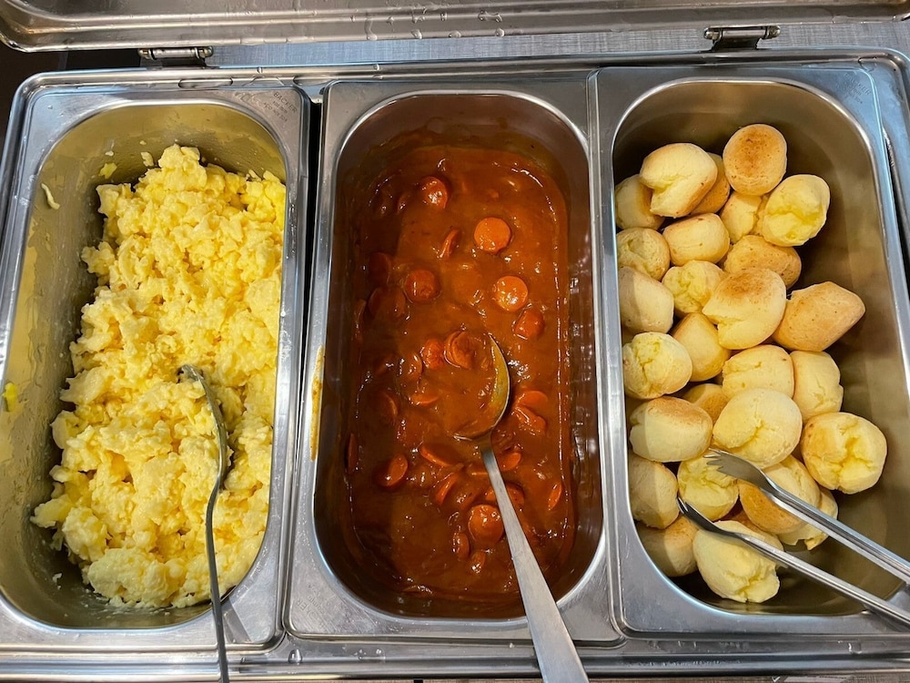 뷔페 아침 식사