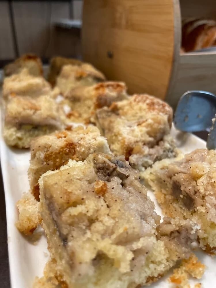 뷔페 아침 식사