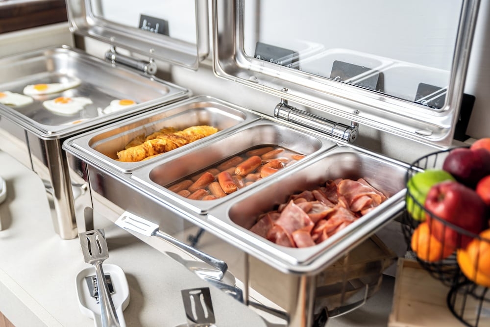 뷔페 아침 식사