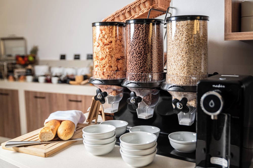 뷔페 아침 식사