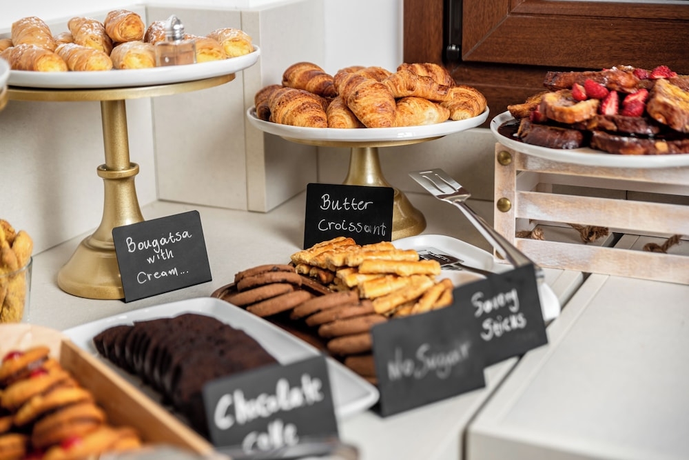 뷔페 아침 식사