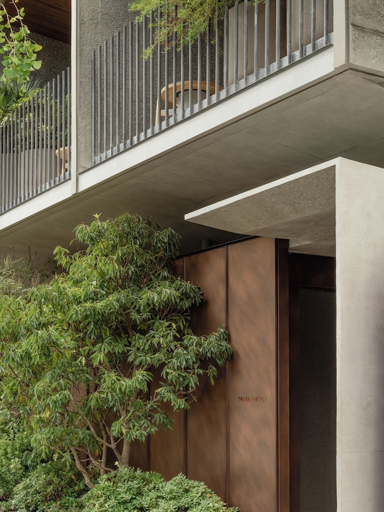 숙박 시설 입구