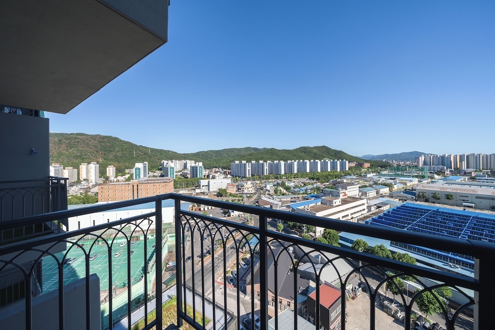 객실에서 보이는 전망