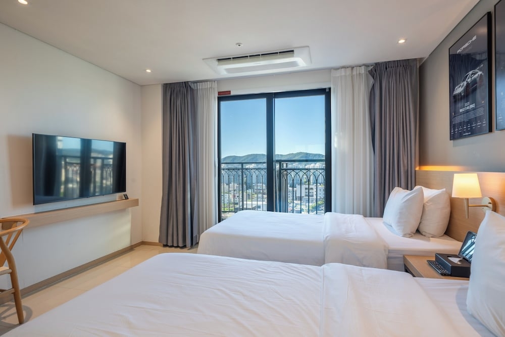 객실에서 보이는 전망