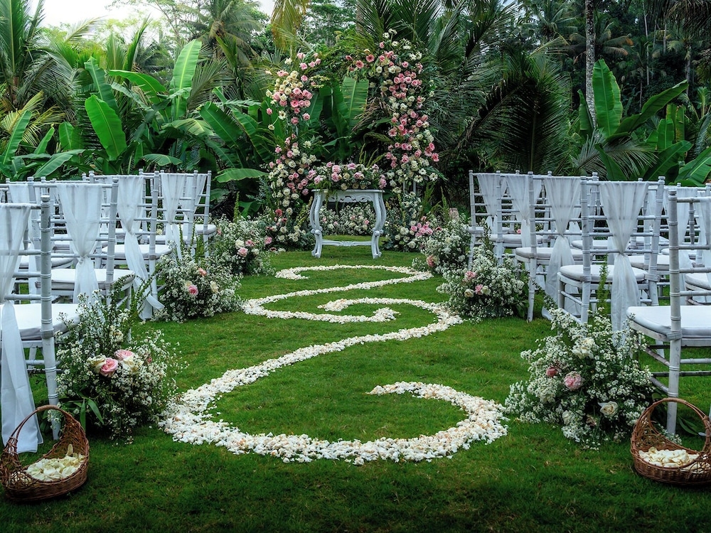 야외 결혼식 공간