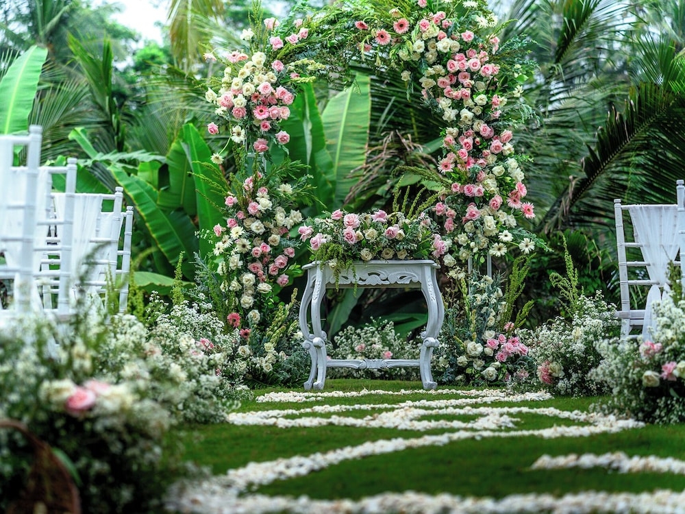 야외 결혼식 공간