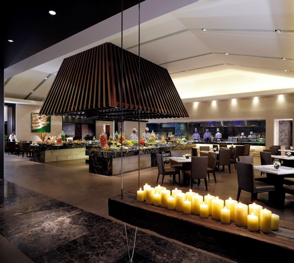 뷔페 아침 식사