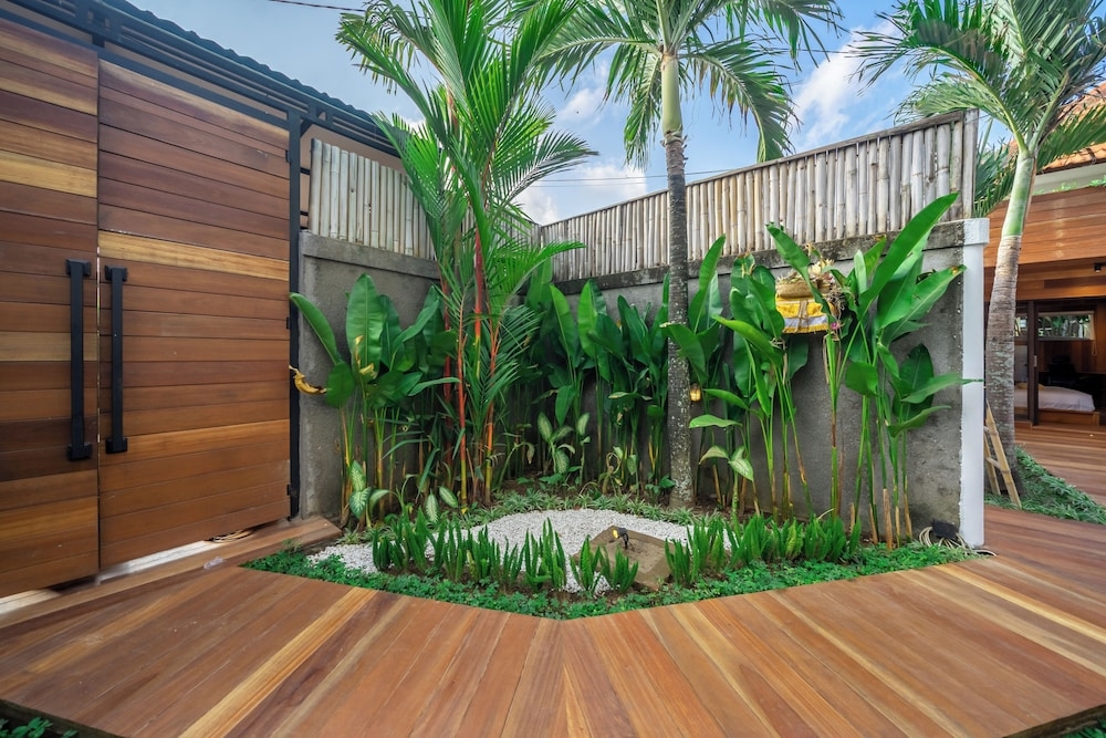 숙박 시설 입구