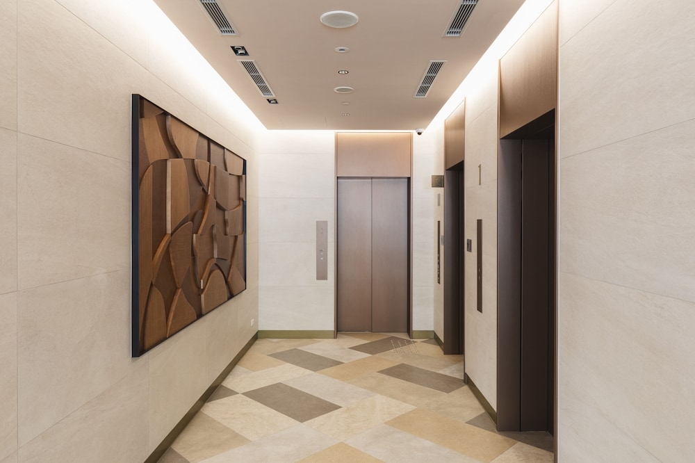 숙박 시설 입구