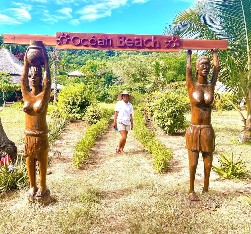 숙박 시설 입구