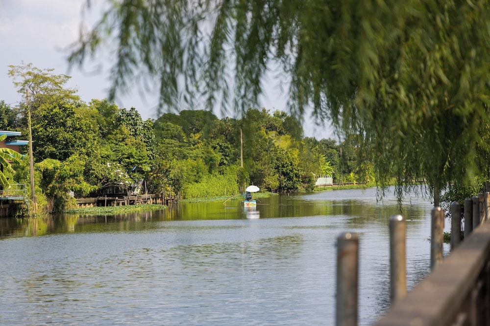 숙박 시설에서 보는 주변 전망