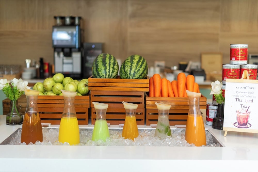 뷔페 아침 식사