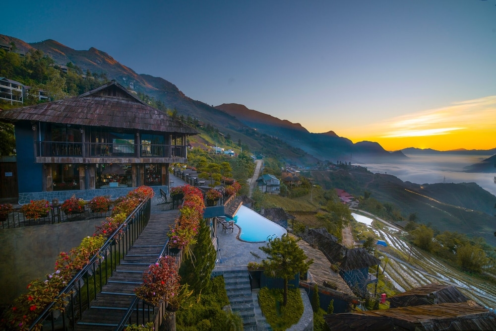 객실에서 보이는 전망