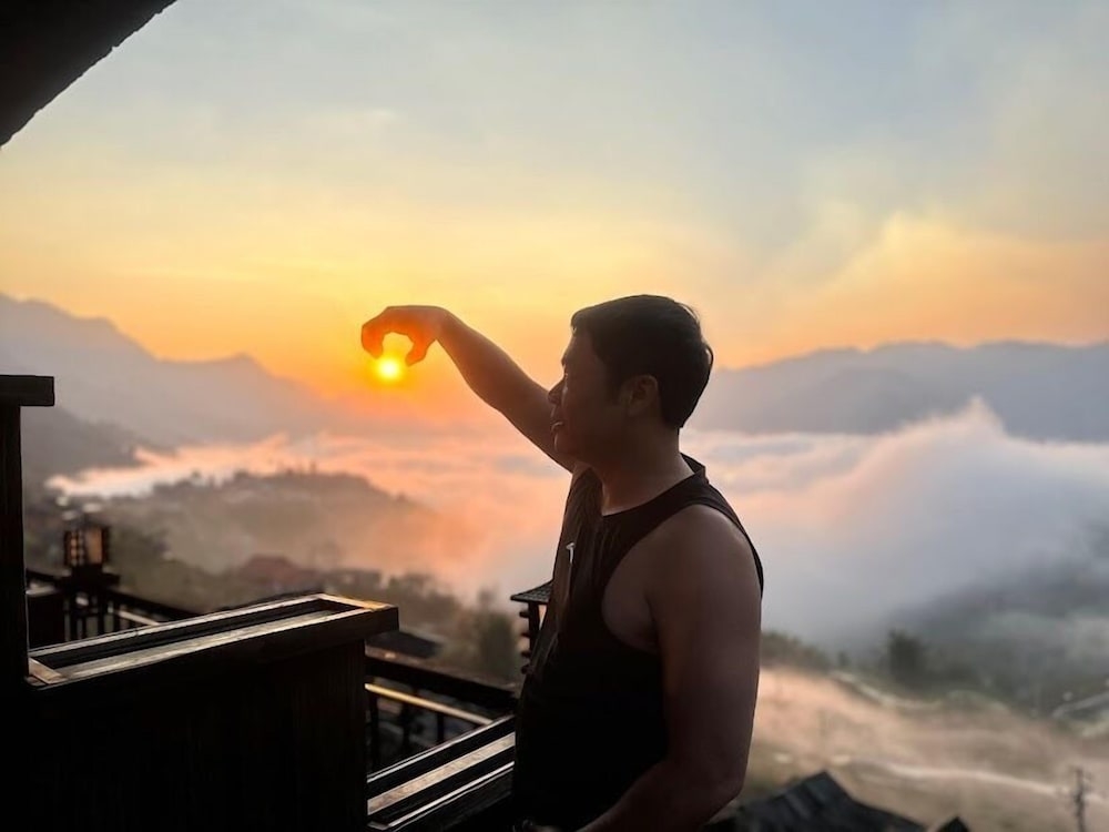 객실에서 보이는 전망