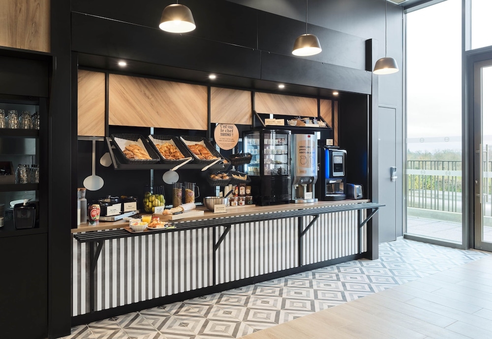 뷔페 아침 식사