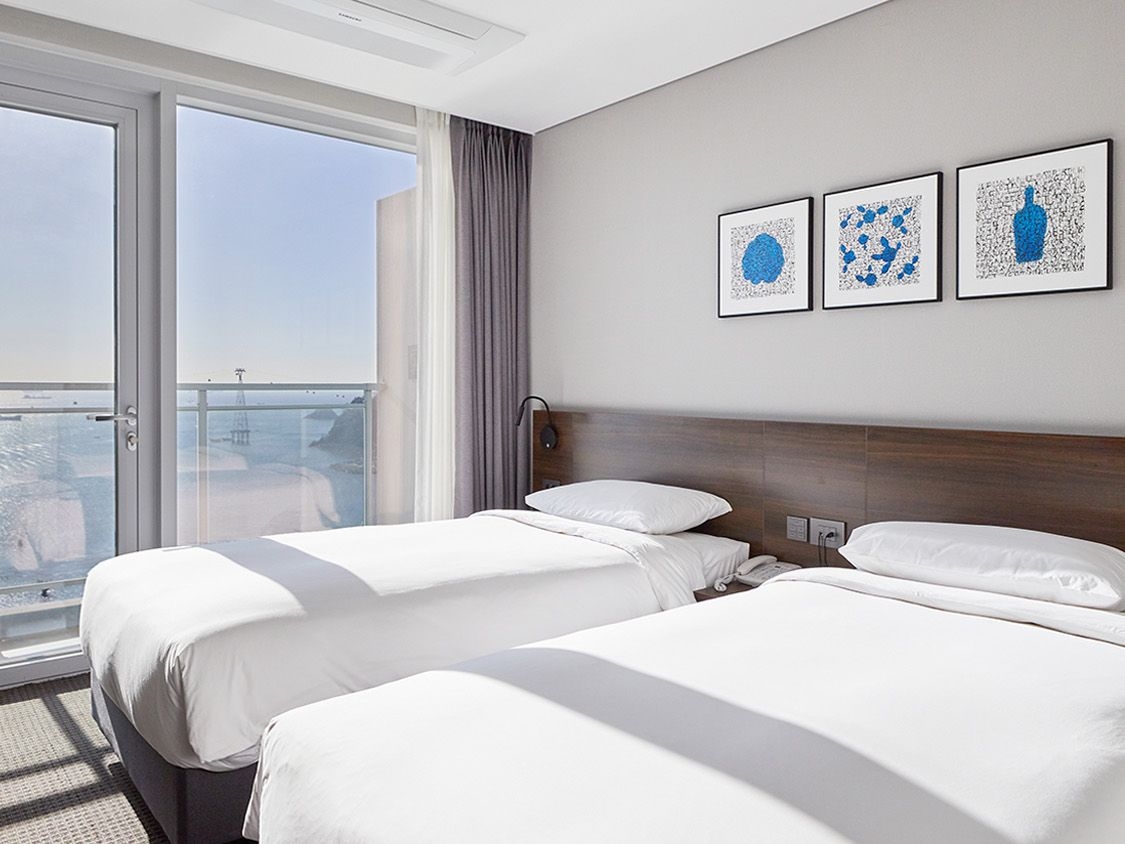 슈페리어 트윈 오션뷰 테라스