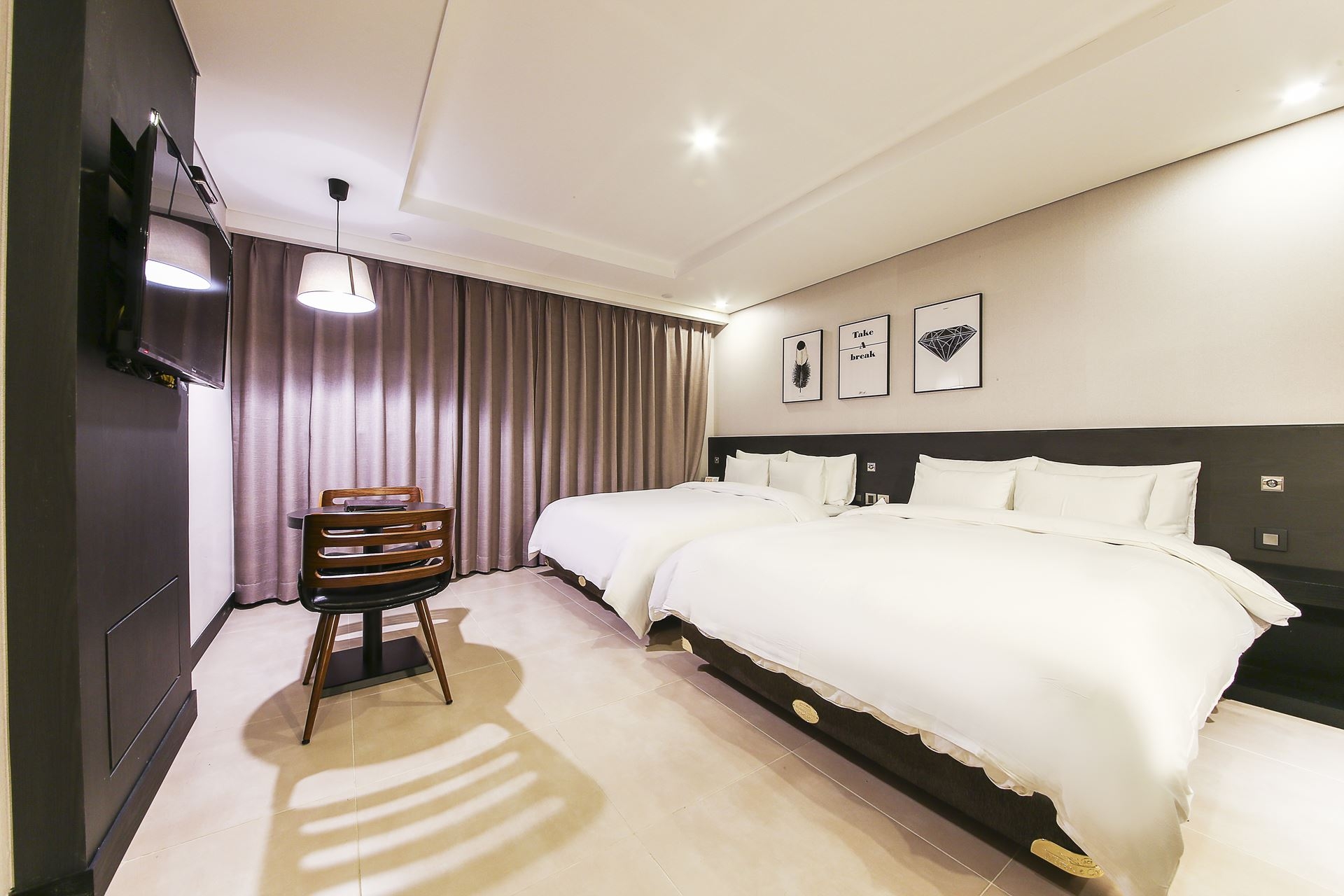 Family Twin(욕조보유)