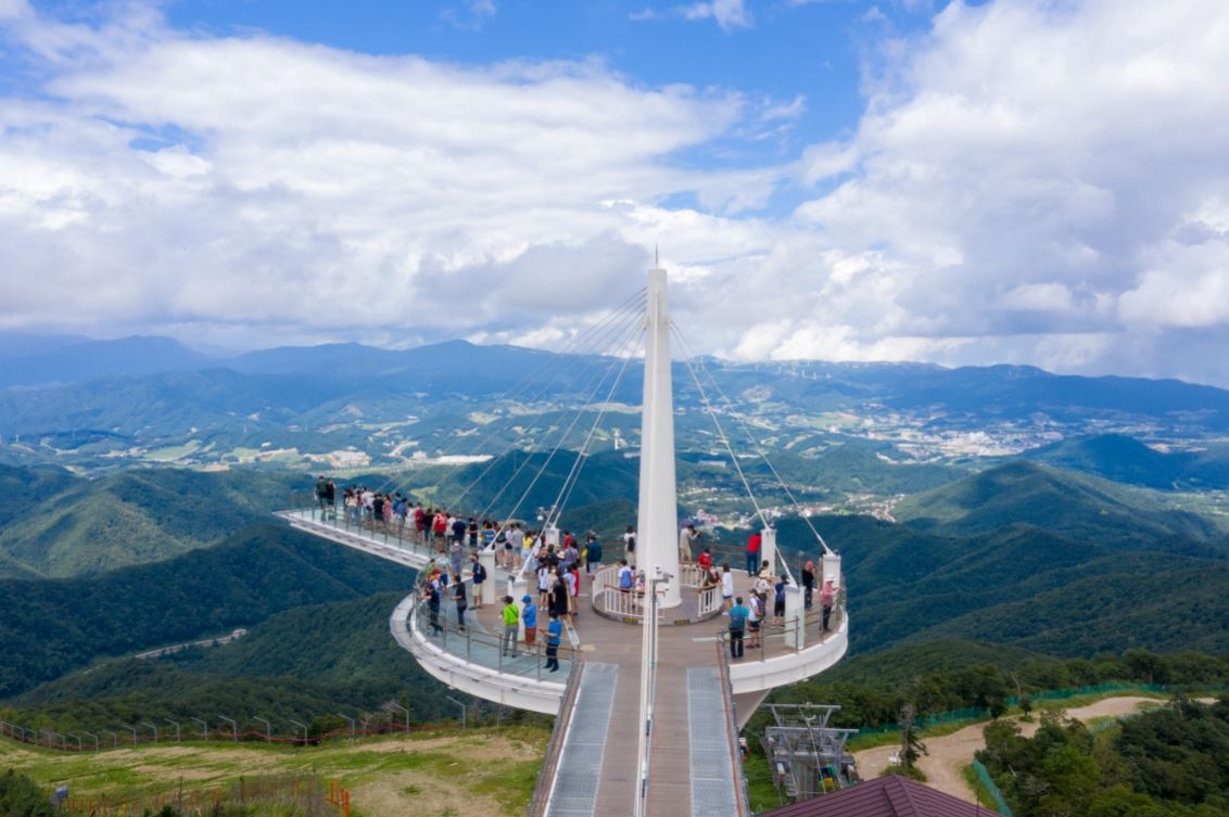발왕산 스카이워크