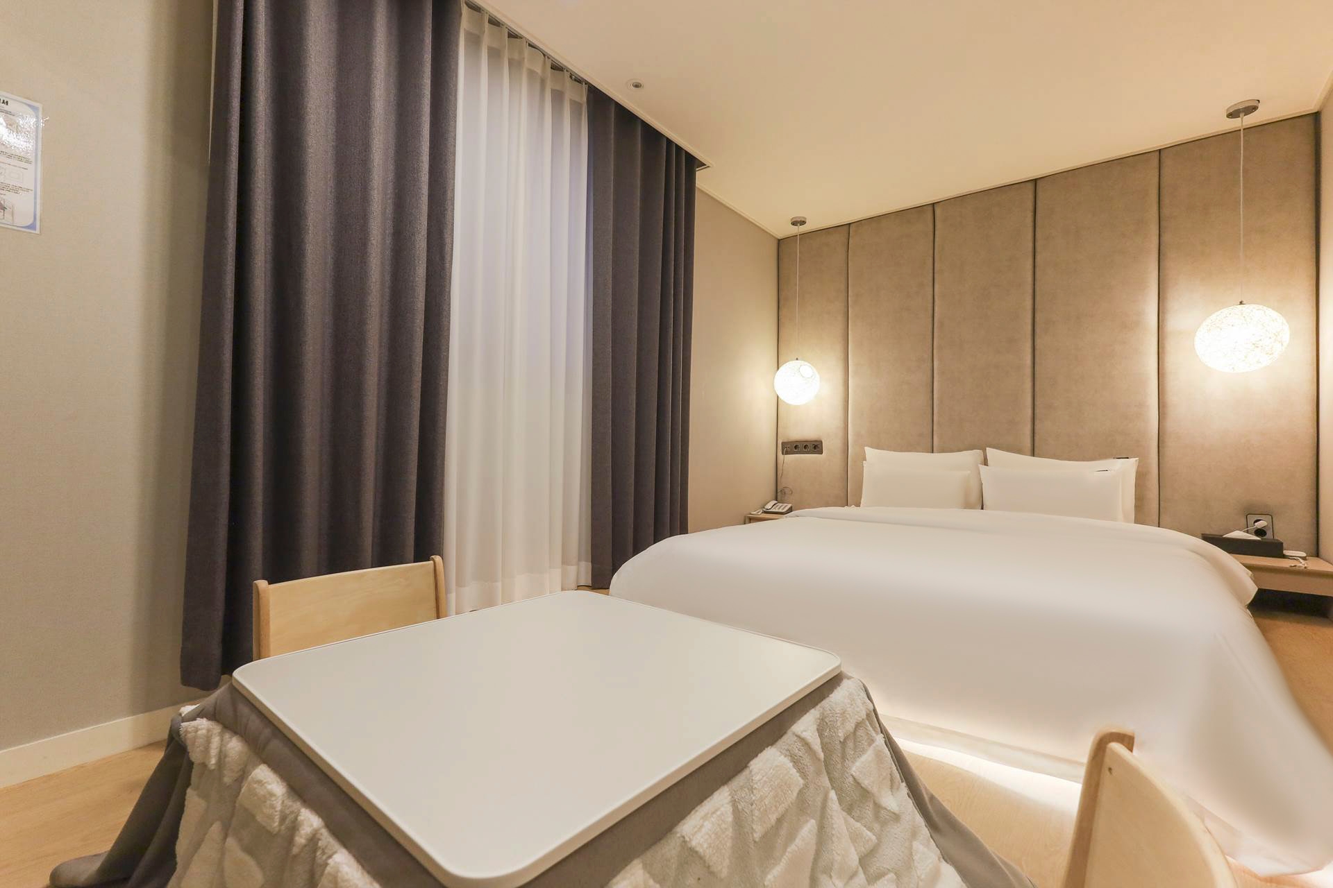 1인 히노키욕조&코타츠 더블