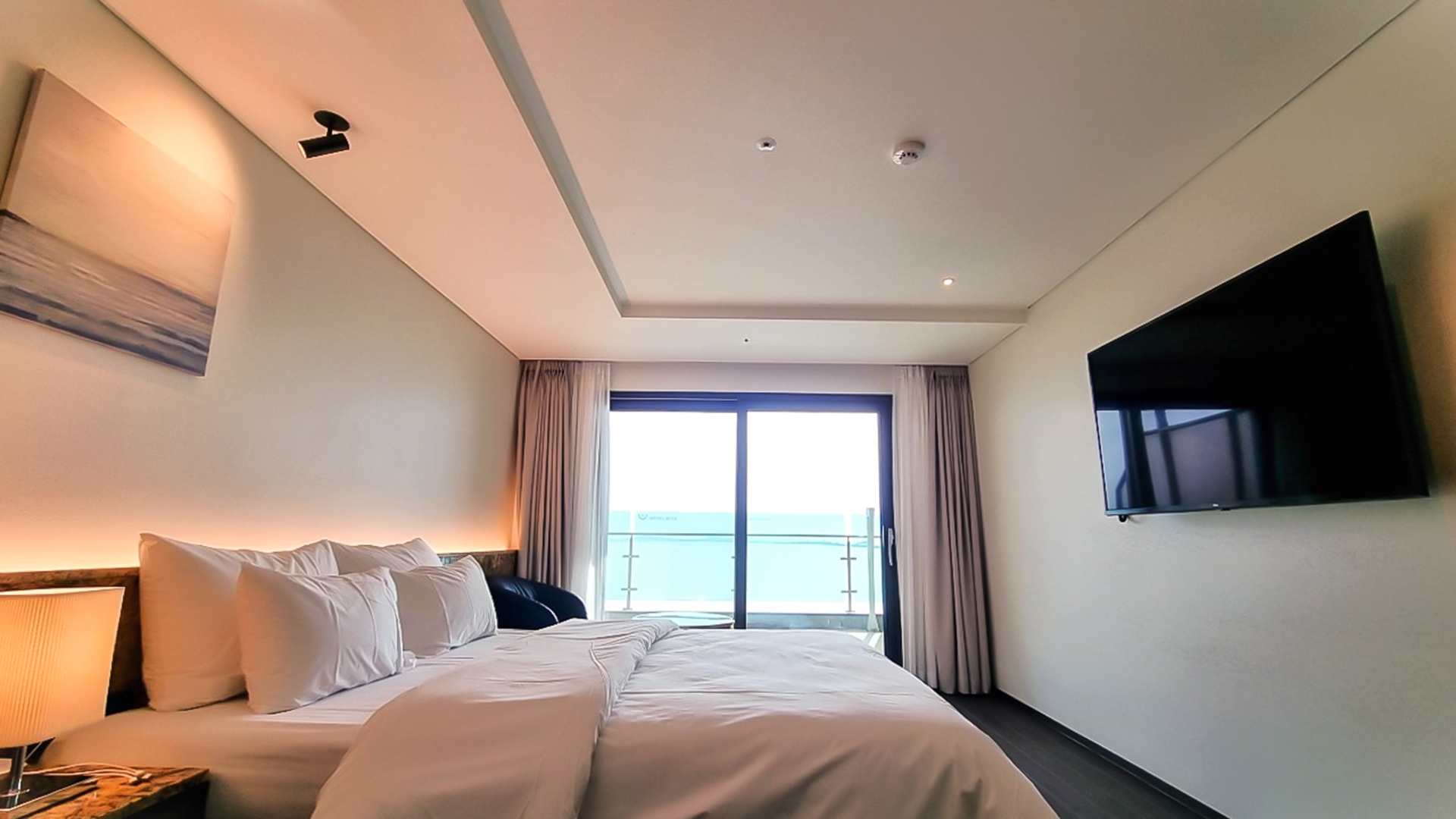 오션뷰 퀸베드 테라스