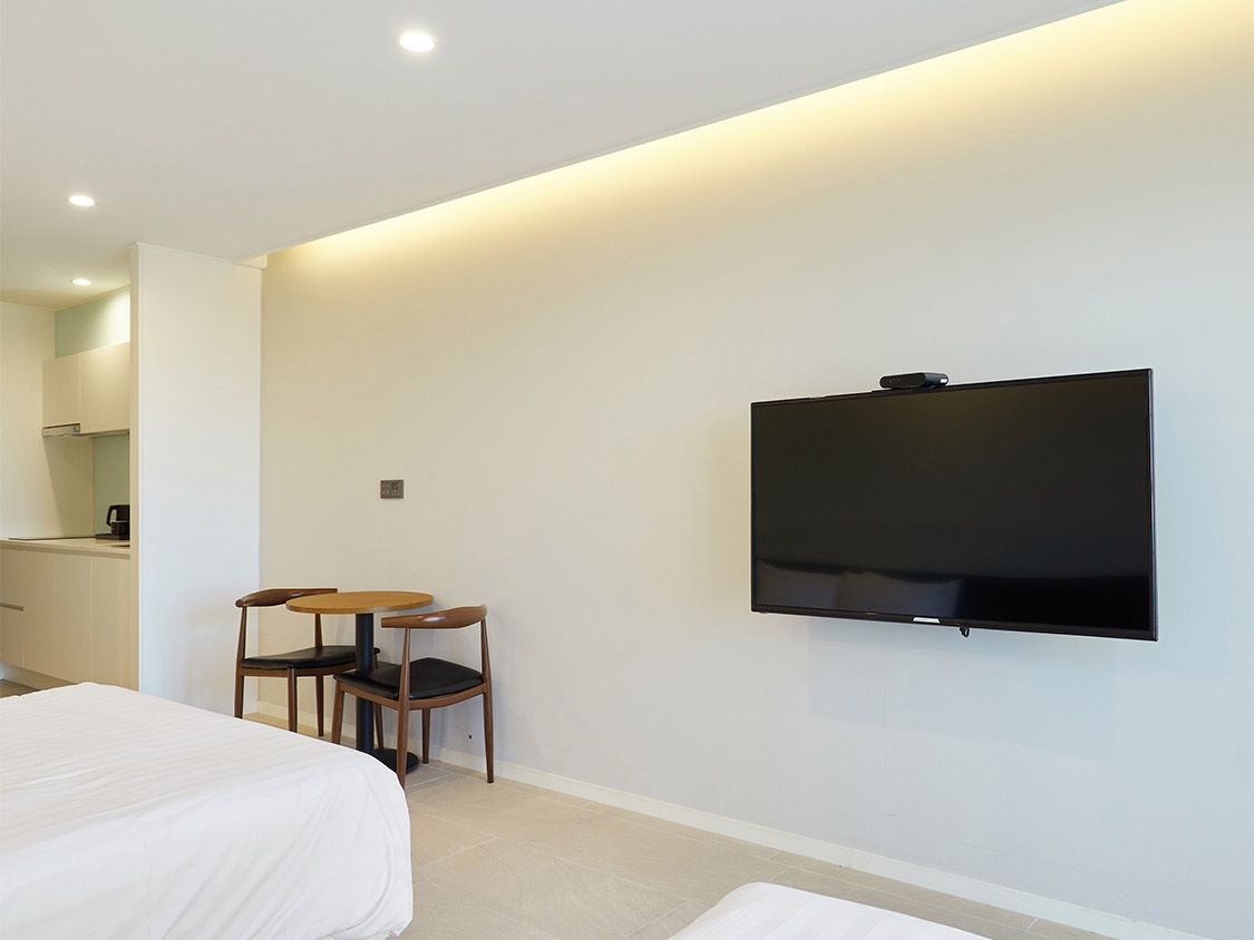 원룸 스탠다드 트윈 하프오션