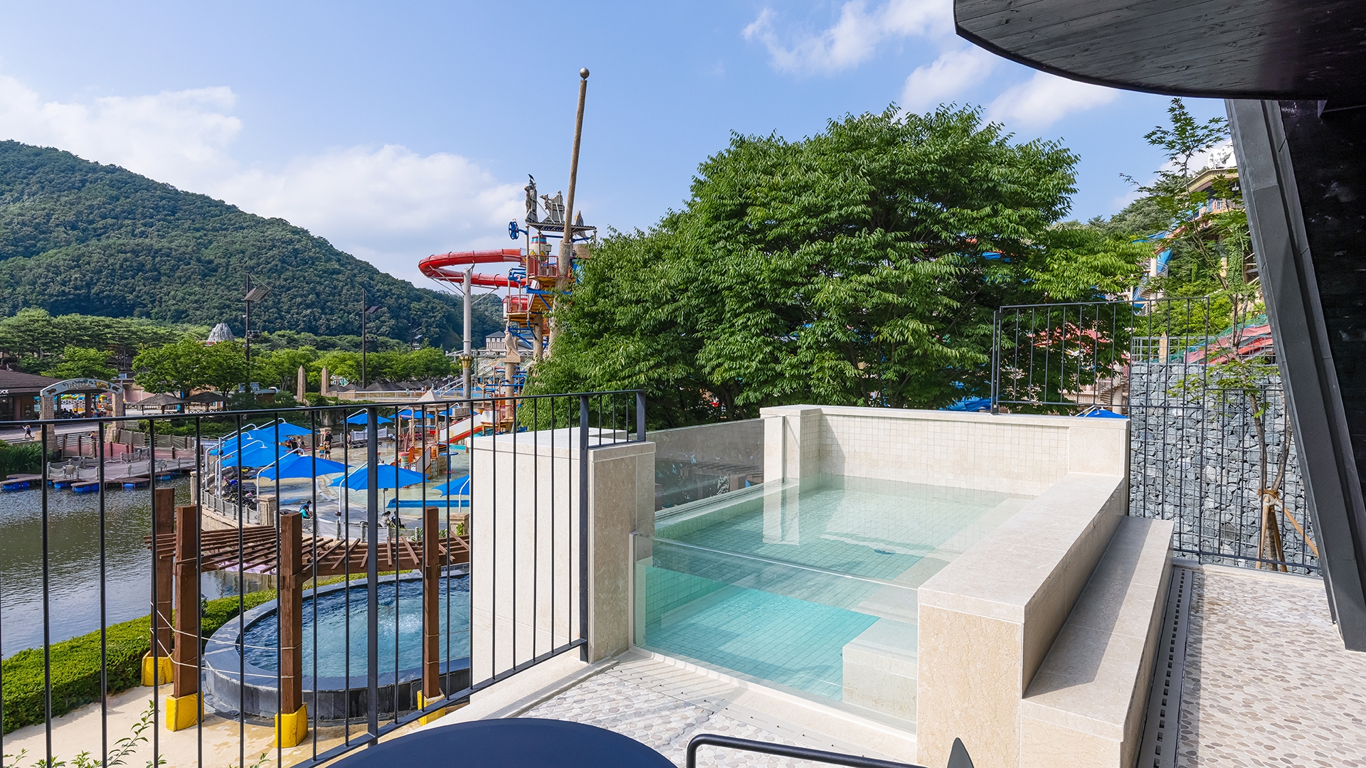 오션 빌리지 1층 테라스