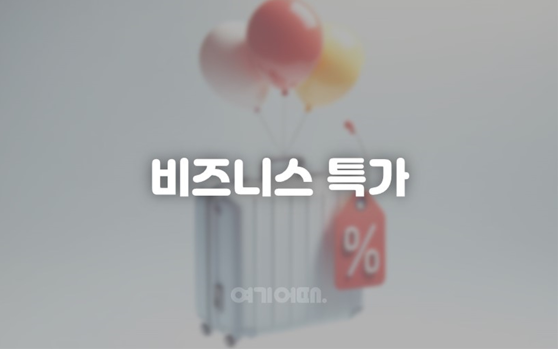 비지니스 1인-조식포함