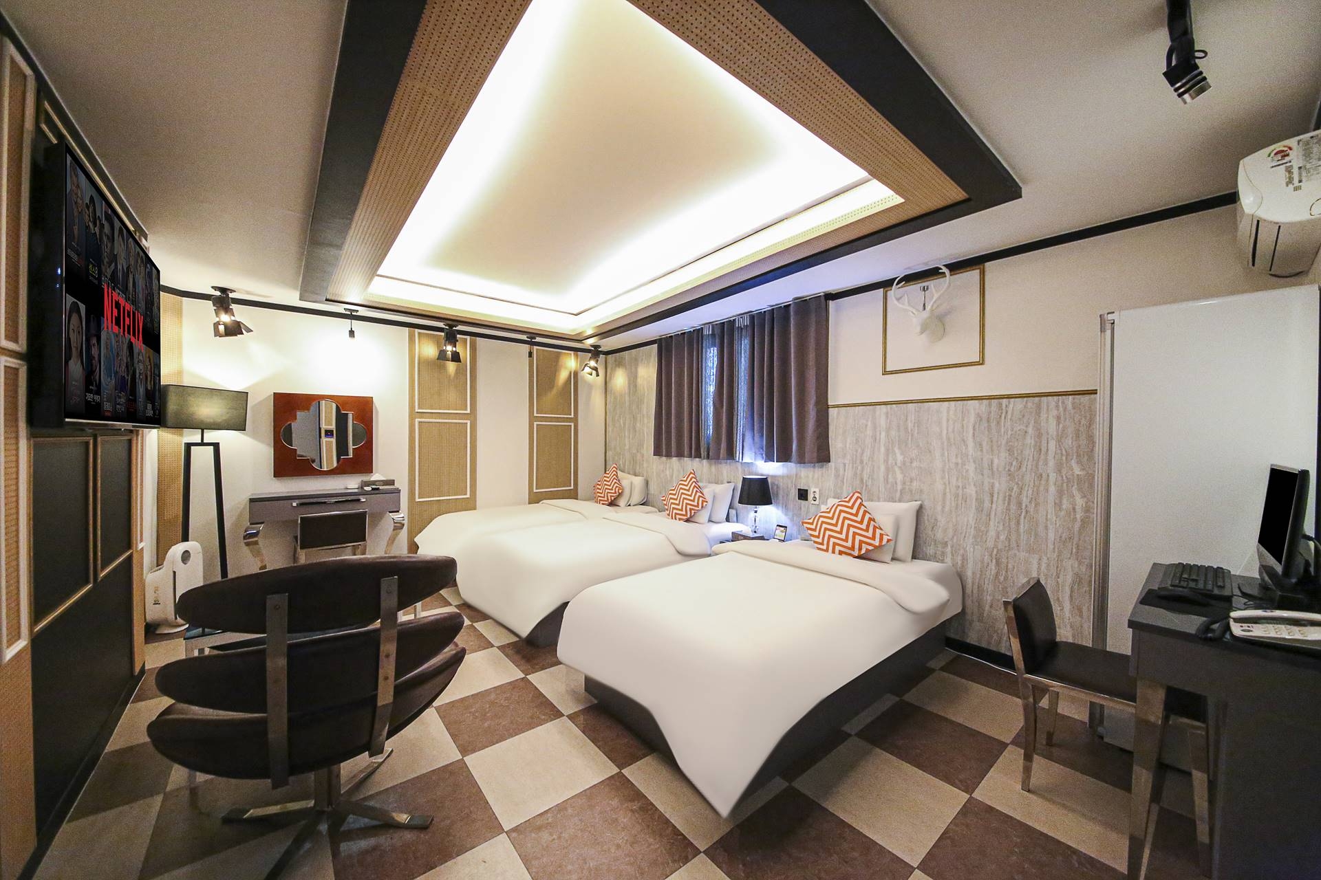 쓰리베드(1PC, 공기청정기,스타일러