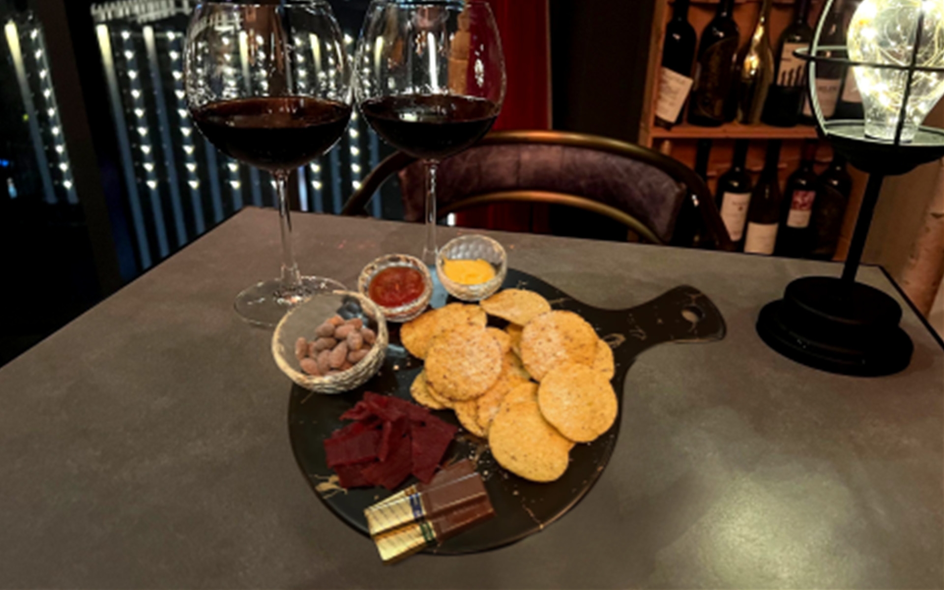 핑거푸드플래터 와인패키지