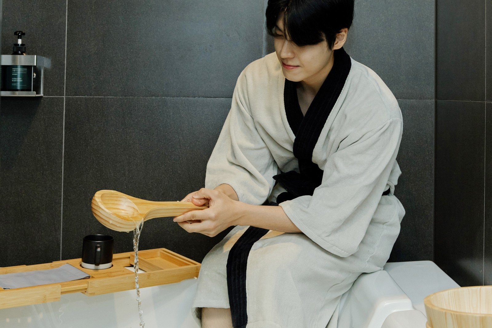 다도&아로마&1인 반신욕조 