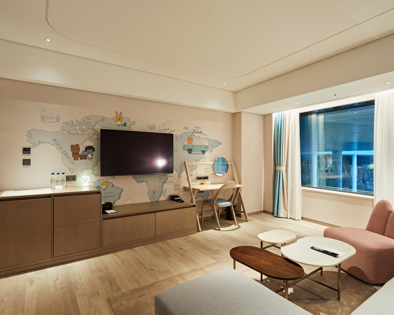 카카오프렌즈 스위트룸