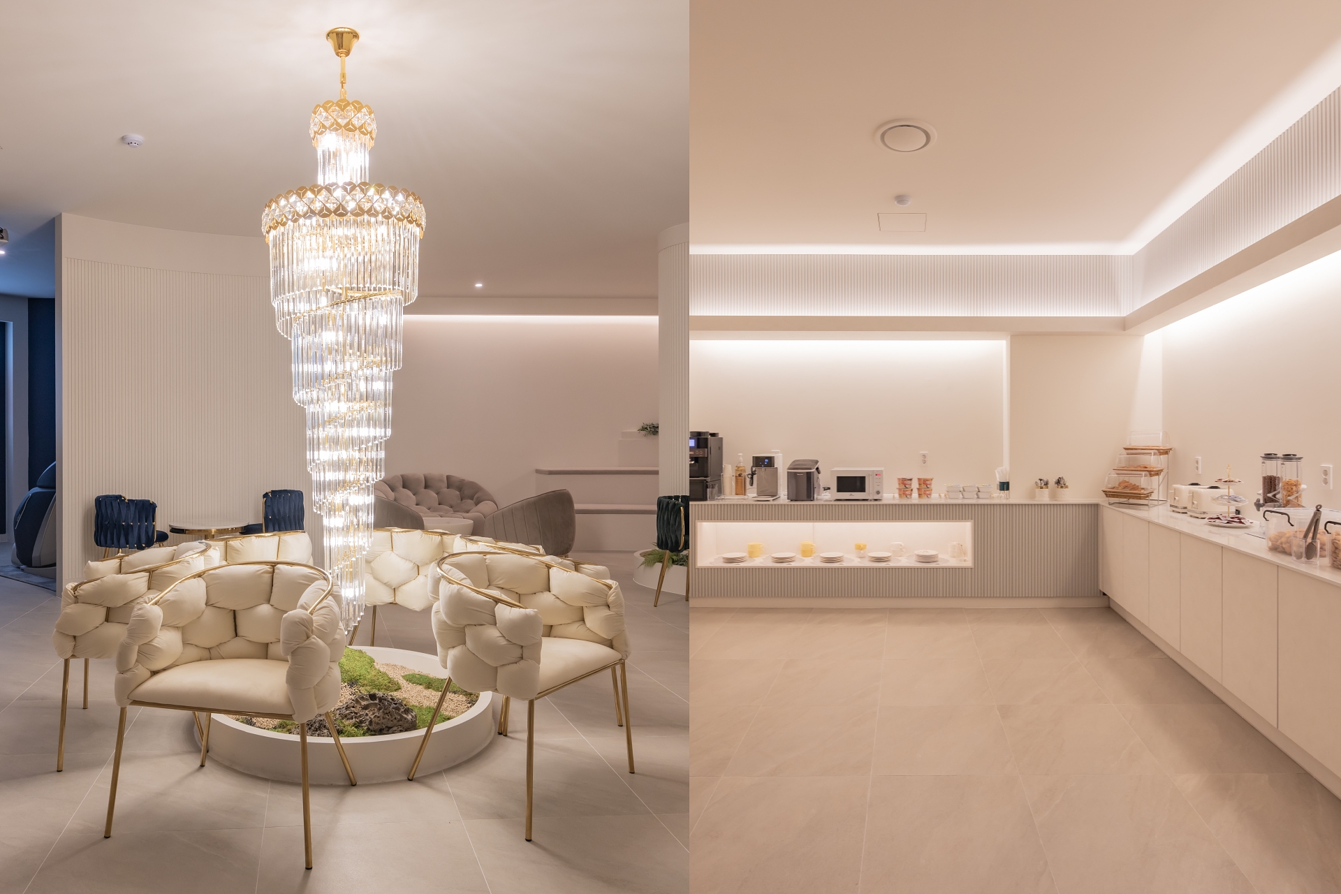 라운지&조식 무료이용