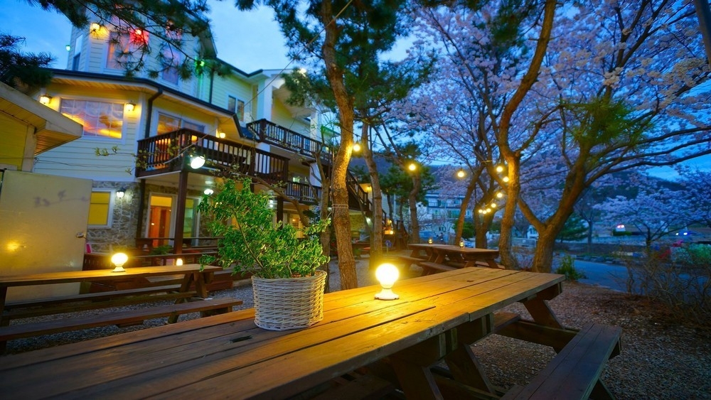 정원 BBQ장(2, 3층 객실)