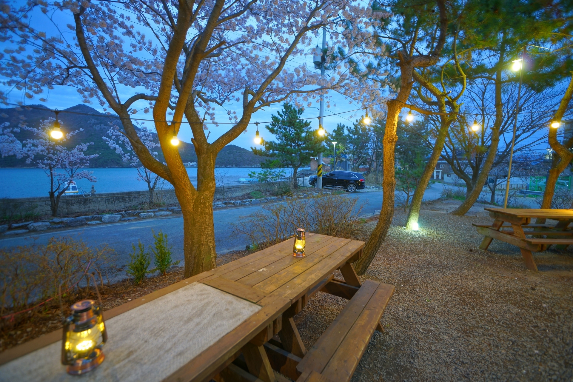 정원 BBQ장(2, 3층 객실)