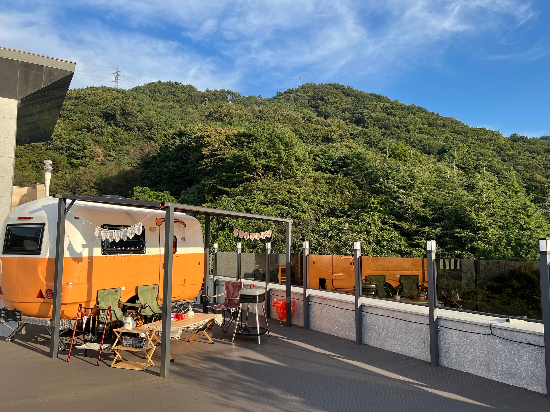 루프탑 카라반 글램핑