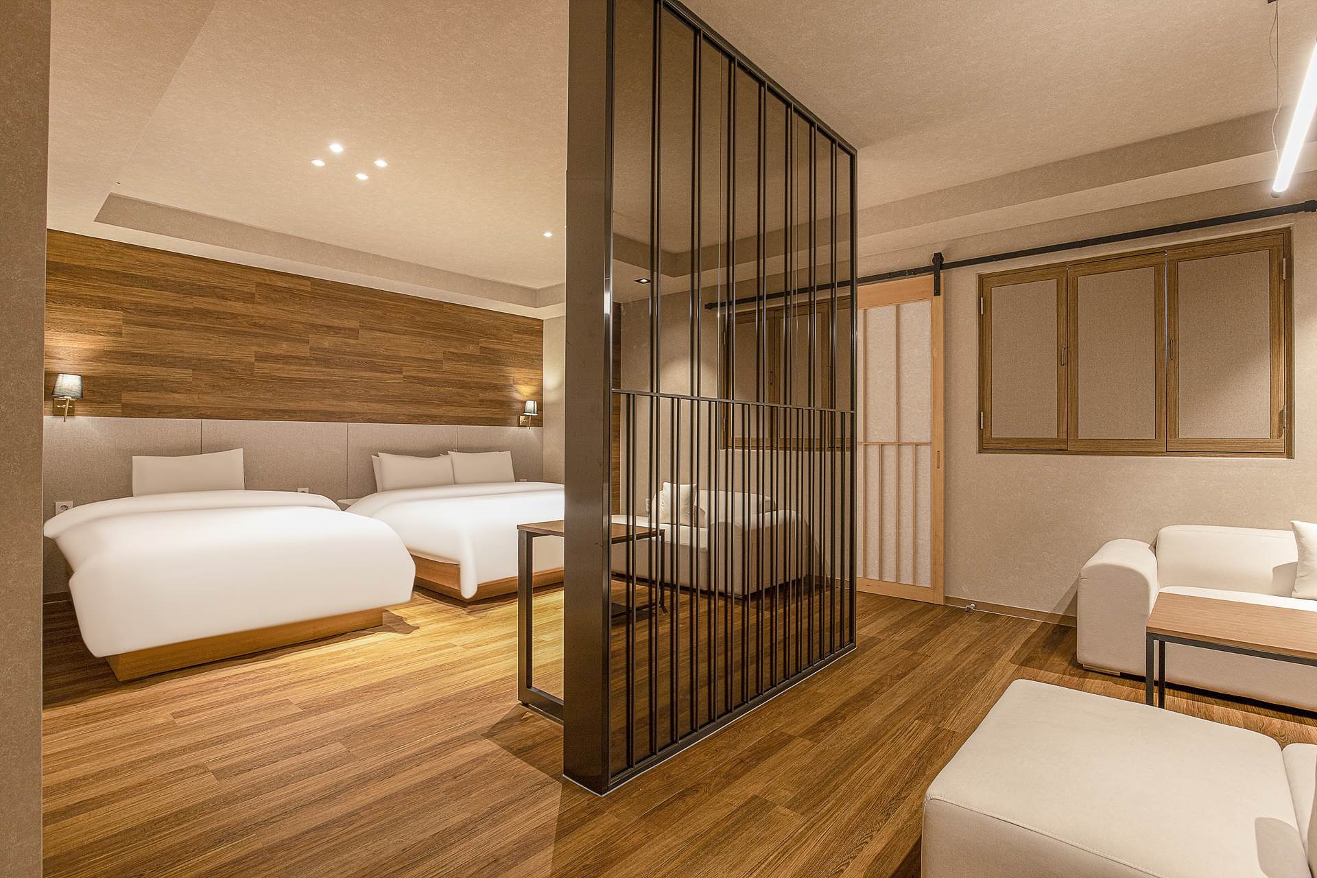 료칸 스위트 히노끼 트윈A