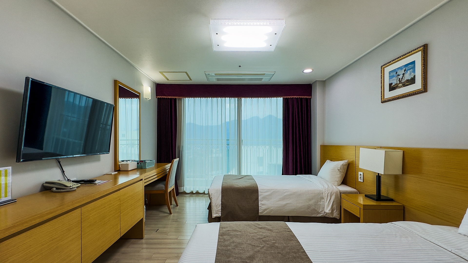 호텔 트윈룸 (산전망)