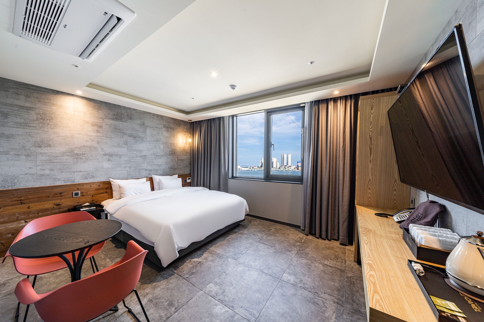 프리미어 라지킹-오션뷰-욕조(조식 이